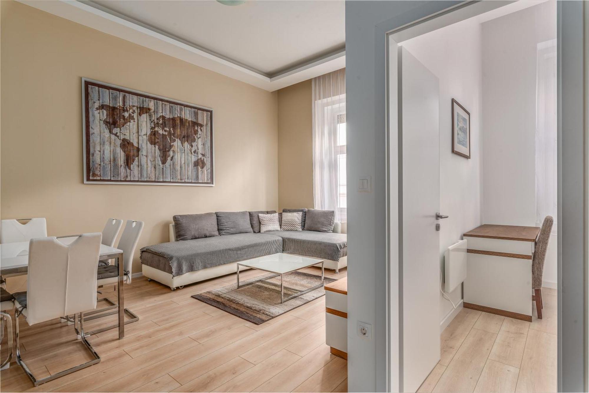 Apartment With 2 Bedrooms Near Gellert Thermal Bath Будапеща Екстериор снимка